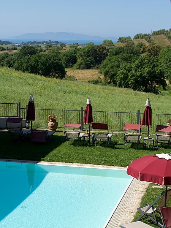 Hotel Ristorante Le Querciolaie Dei Ricci Fonteblanda Exteriér fotografie